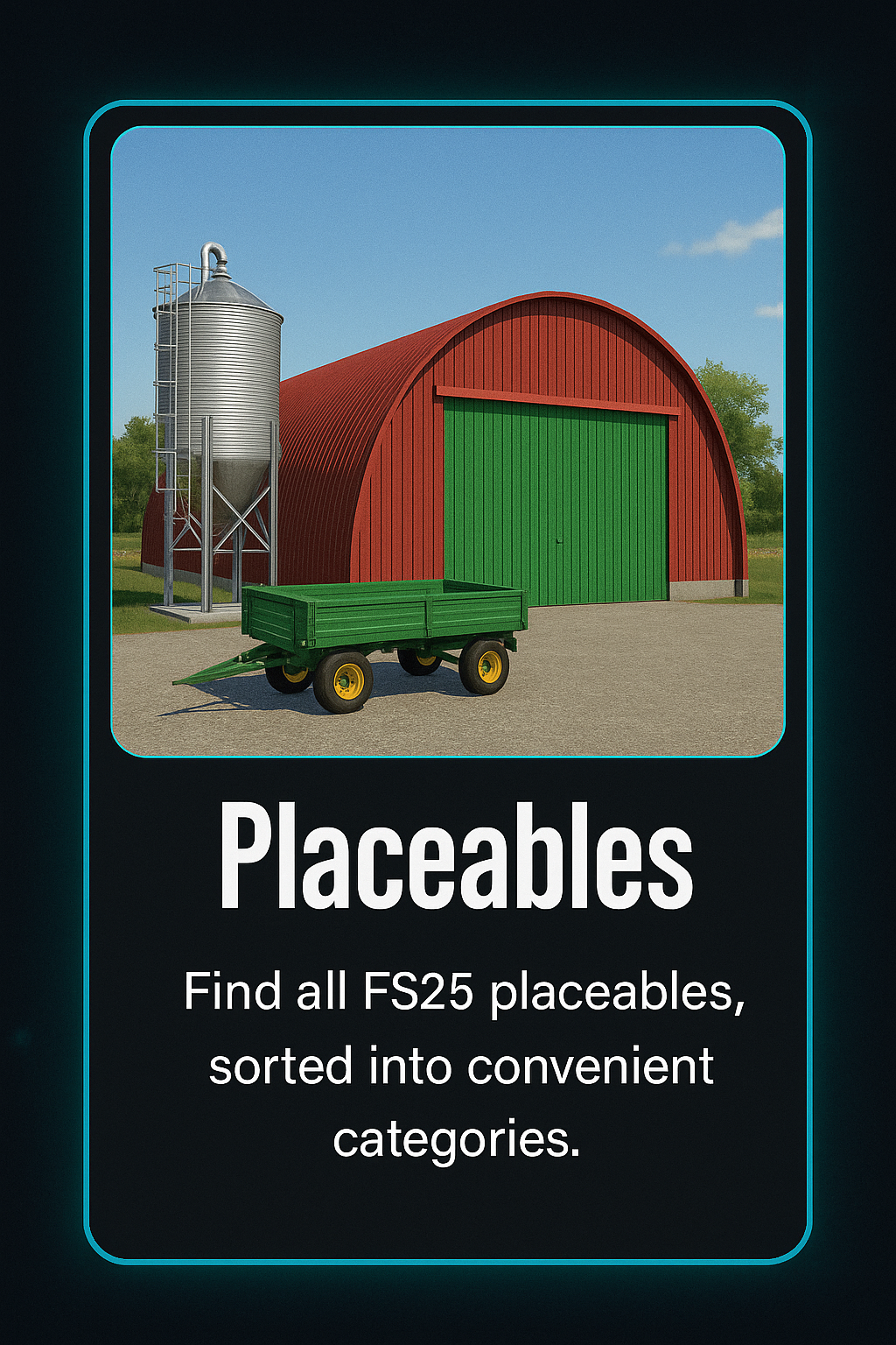 FS25 placeables