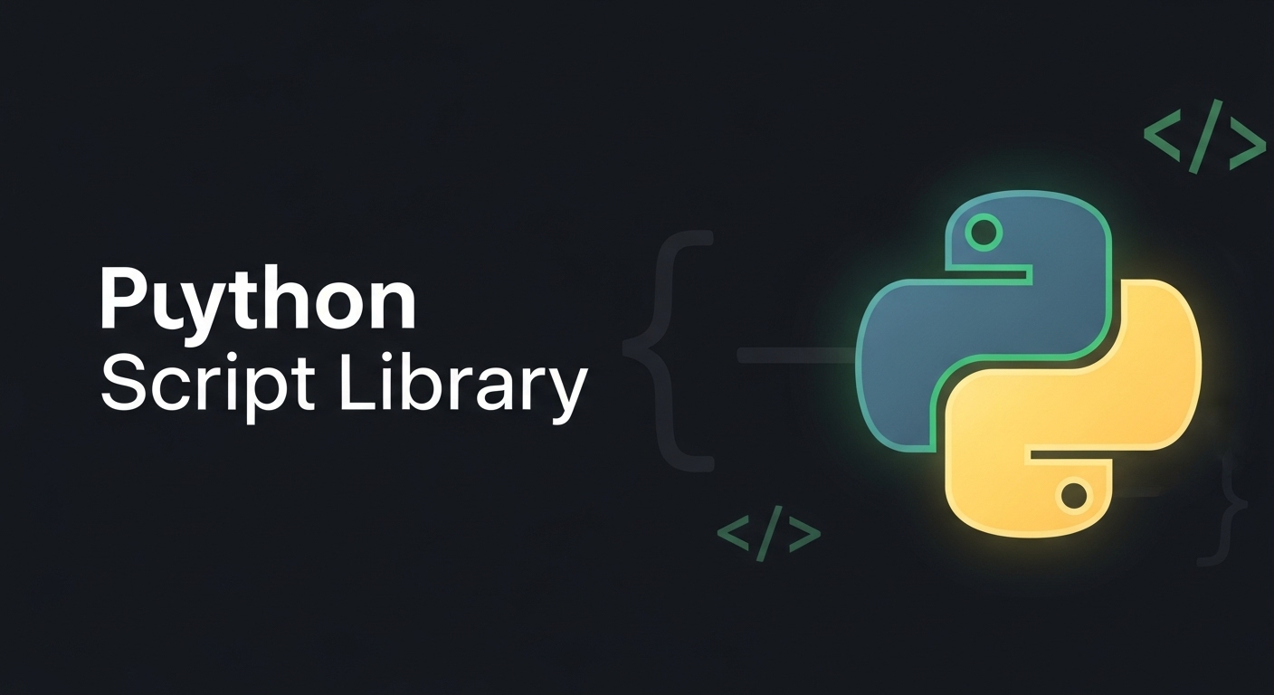 Python script library